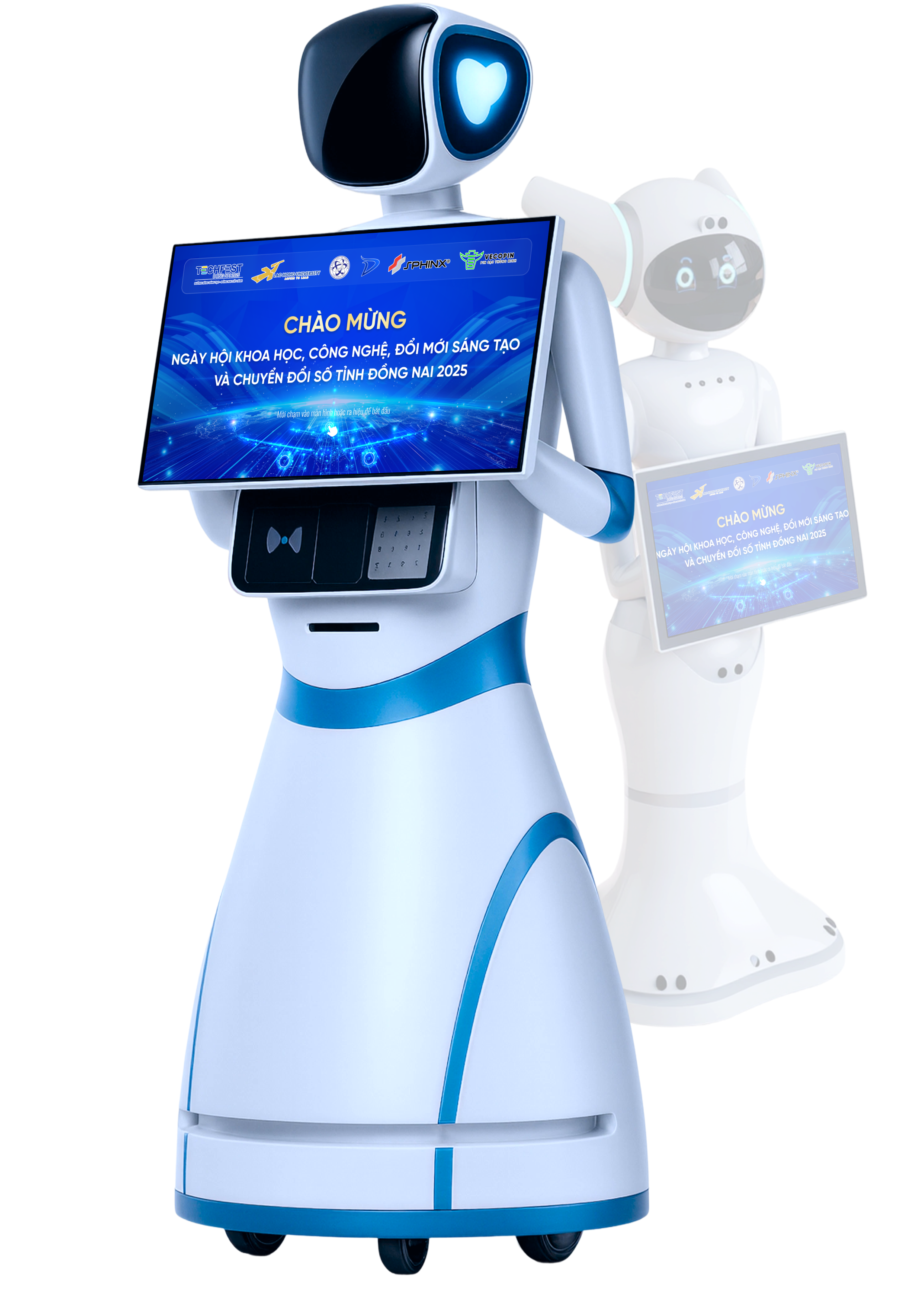 Robot AI Vecopin trong không gian công nghệ